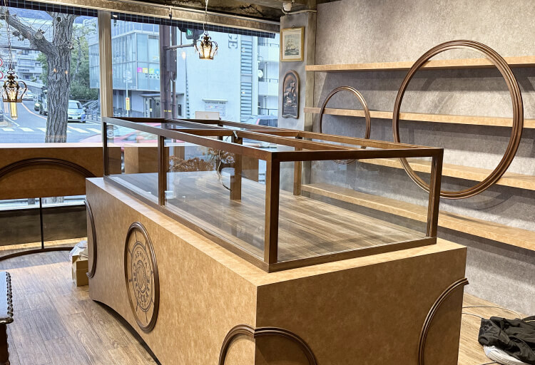 店舗の家具